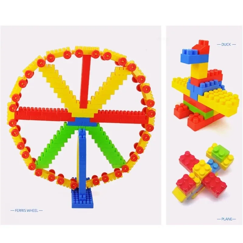 130pcs Large Particles of Buil - Science Robotics recension och pris