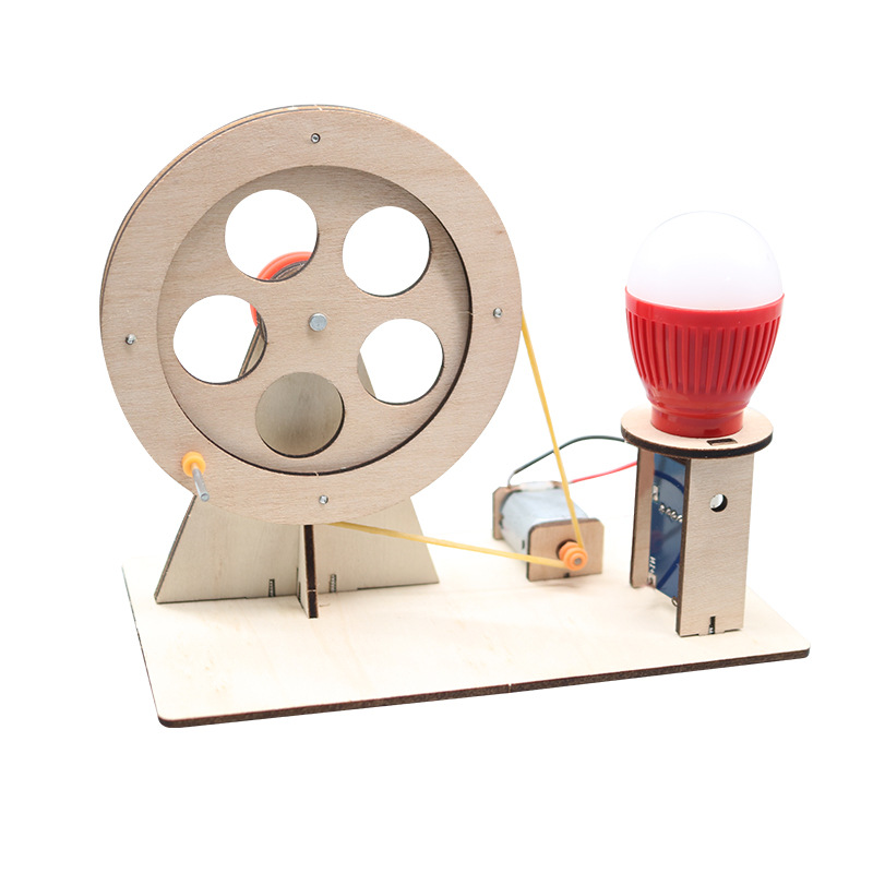 Mini DIY Hand Crank Generator  - Science Project Kit recension och pris
