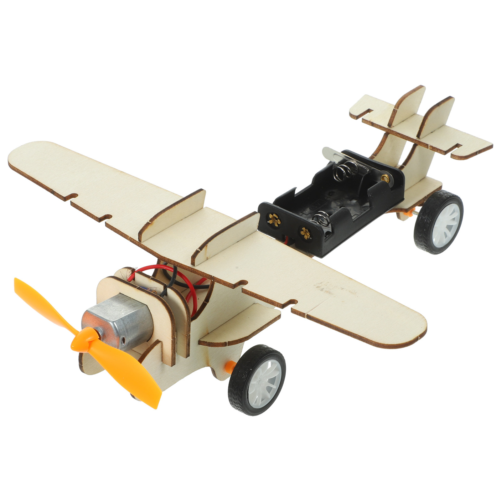 1Set Wooden Glider Plane DIY S - Science Project Kit recension och pris