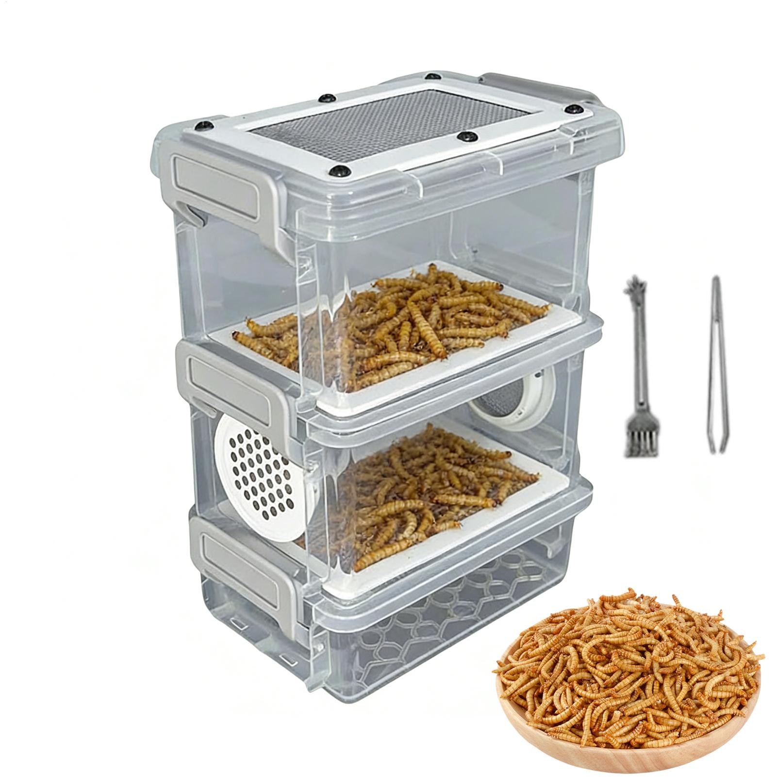 Mealworm Breeding Kit 3-Layer  - Science Hobbyist recension och pris