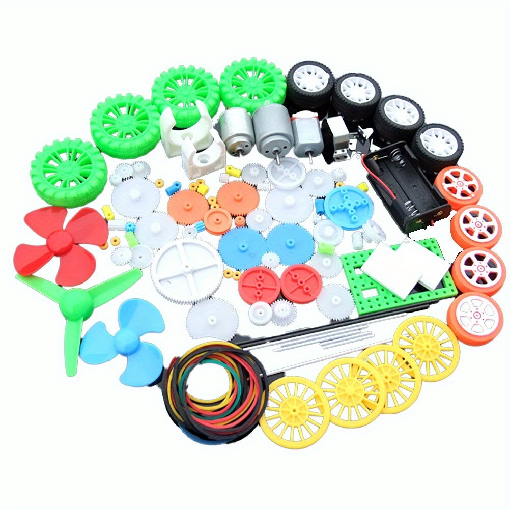 112pcs DC Motor Kit Electric M - Science Project Kit recension och pris