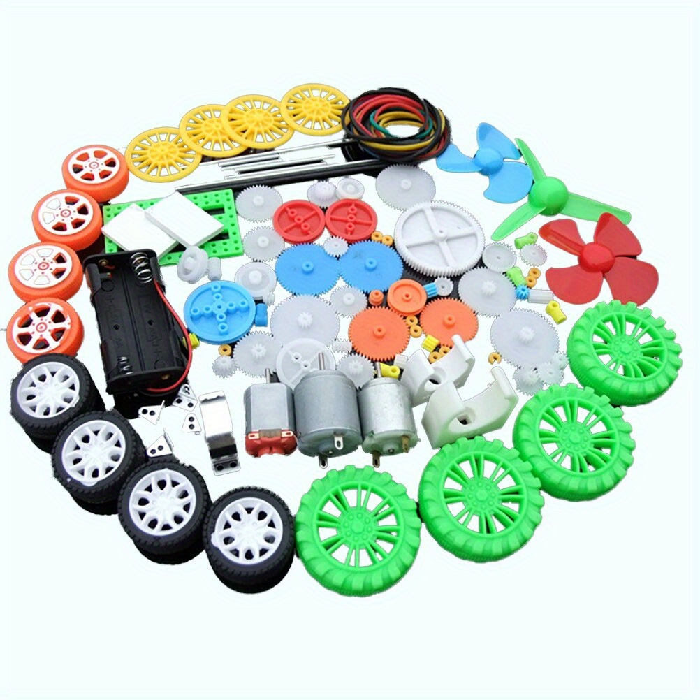 112pcs DC Motor Kit Electric M - Science Project Kit recension och pris